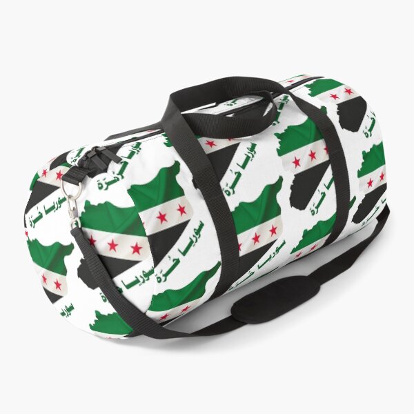Item preview, Syria Independence Flag Map Arabic bright background designed and sold by Mo5tar.