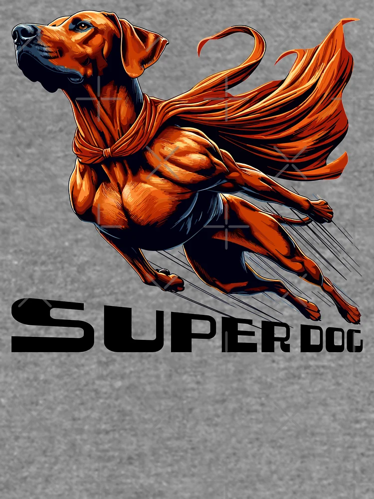 Thumbnail 6 of 6, Lightweight Sweatshirt, Super Dog Rhodesian Ridgeback RR Ridgie Gift designed and sold by Pineapple-Tree.
