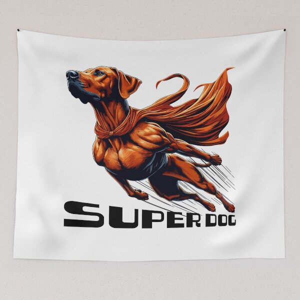 Item preview, Super Dog Rhodesian Ridgeback RR Ridgie Gift designed and sold by Pineapple-Tree.