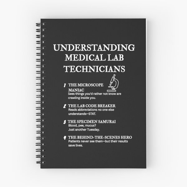 Item preview, Understanding Medical Lab Technicians – Funny Science-Behind-the-Scenes Definitions – Black designed and sold by PsyFlow35.