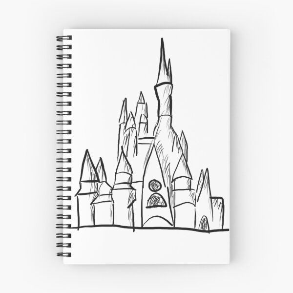 Artikelvorschau, Skizze Schloss entworfen und verkauft von Thomas DiBenedetto.