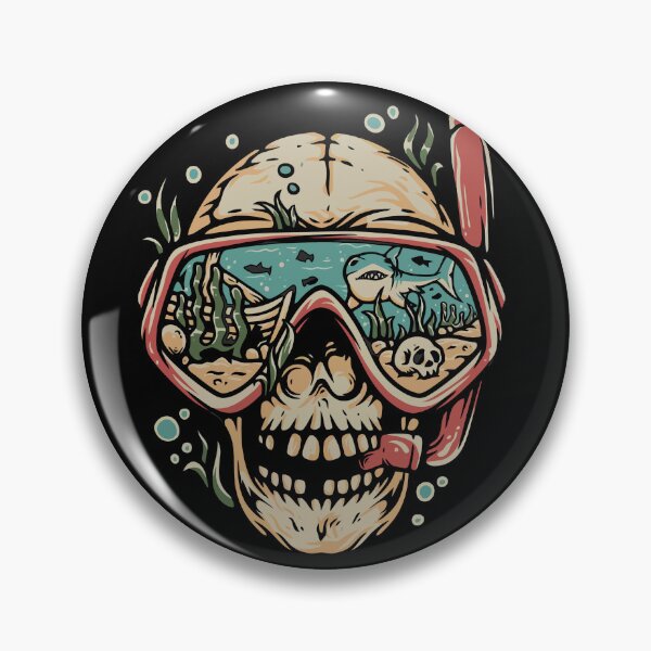 Item preview, Submarine Skull Design designed and sold by EzequielBC.