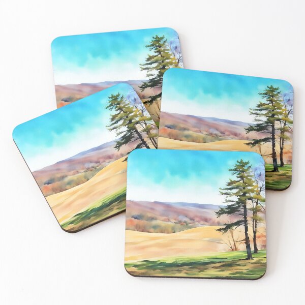 Item preview, Flowing Fields designed and sold by RCWatercolours.