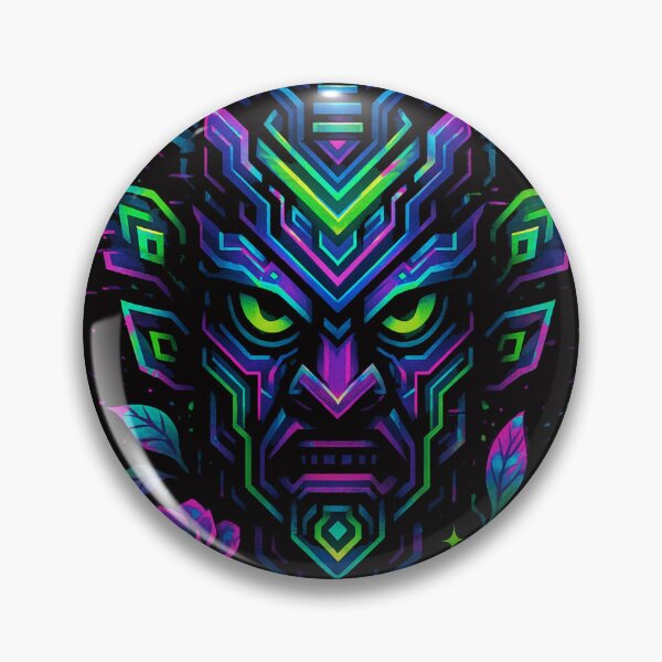 Item preview, Cyber Totem - Glitch Spirit Guardian designed and sold by FestusArt.