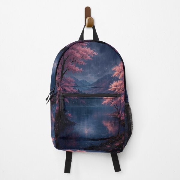 Item preview, Rainfall Beneath Cherry Blossoms - The Breathing Landscape (6/∞) designed and sold by RinWinArts.