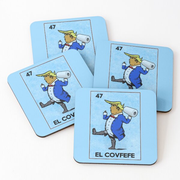 Item preview, La Loteria Parody El Covfefe 47 Anti Trump Art designed and sold by electrovista.