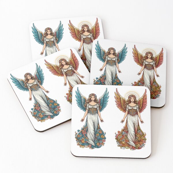 Item preview, Superhero two angel women pattern,Angels,angel art,divine power,Superhero designed and sold by Expressions-Sel.