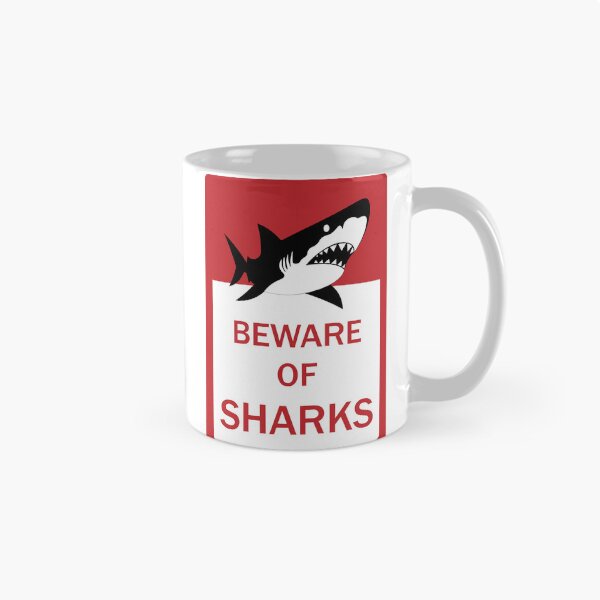 Item preview, Beware of sharks designed and sold by lu-print-design.