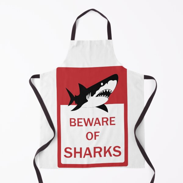 Item preview, Beware of sharks designed and sold by lu-print-design.