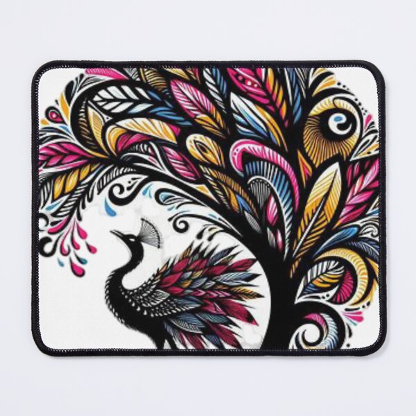 Item preview, Tribal Art Style, Proud Peacock designed and sold by Shs-Kenya.