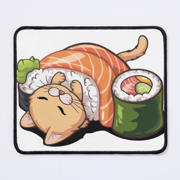 Item preview, Kawaii Cat Sushi Funny Cat Owner designed and sold by DerNachtfuchs.