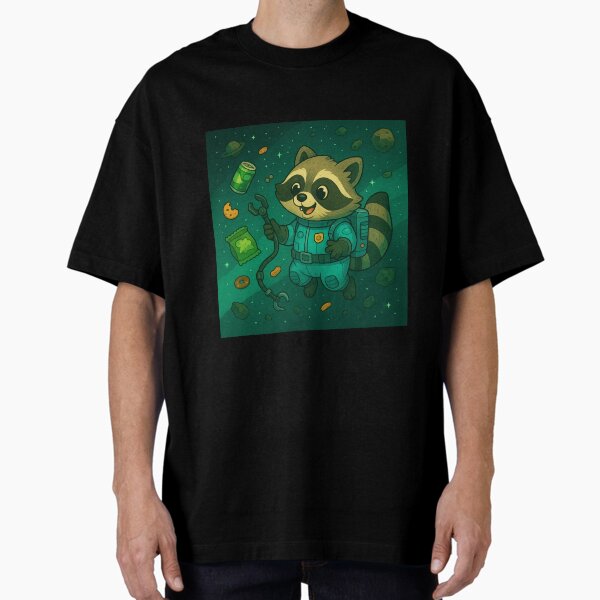 Item preview, Racc-o-naut: Space Debris Collector designed and sold by Mumism.
