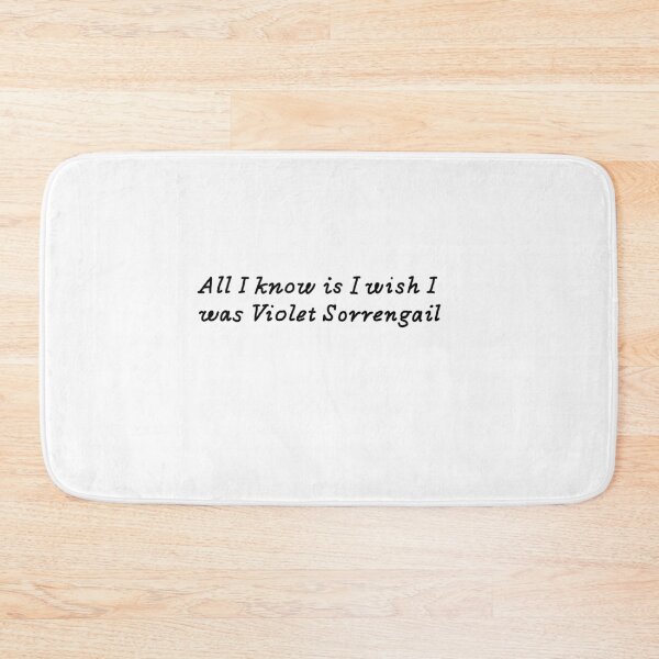 Item preview, Todo lo que sé es que desearía ser Violet Sorrengail. designed and sold by F1pinkculture.