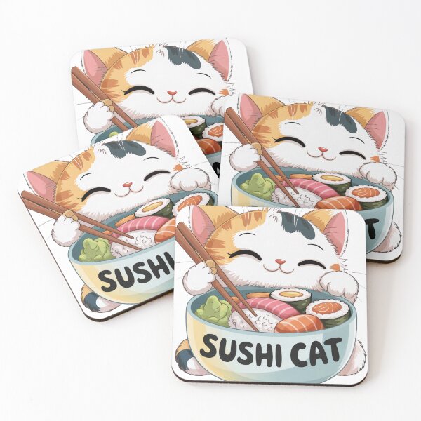 Item preview, Cat Sushi Cat Owner Cat Mom designed and sold by DerNachtfuchs.