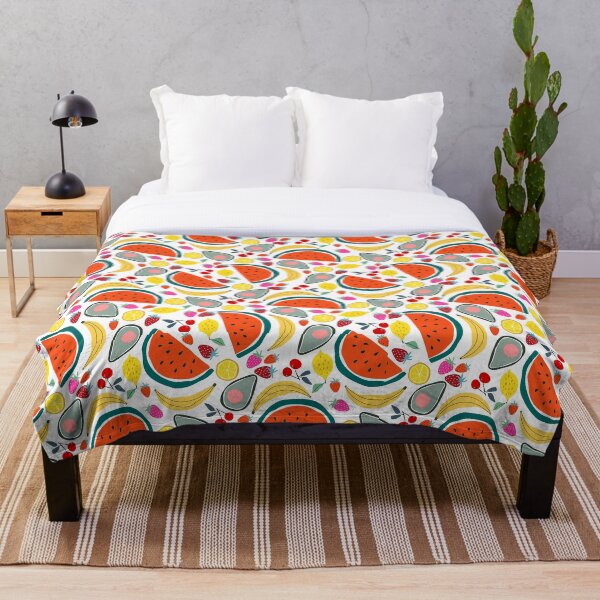 Item preview, Tropical Fruit Seamless Pattern – Exotic & Bold designed and sold by Meemaart.