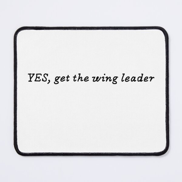 Item preview, YES, get the wing leader - Fourth Wing inspired art designed and sold by F1pinkculture.