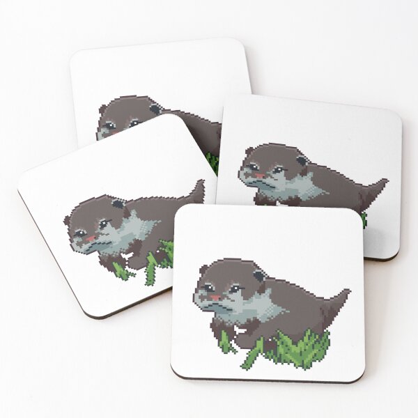 Item preview, Otter Pixel Art Cute designed and sold by Ekira Pop Pixel.