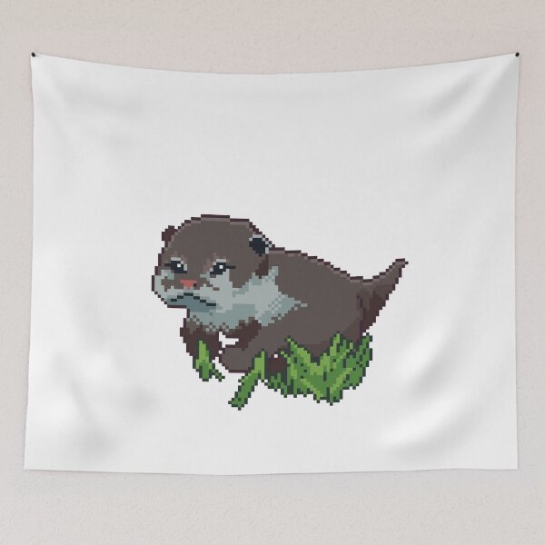 Item preview, Otter Pixel Art Cute designed and sold by Ekira Pop Pixel.
