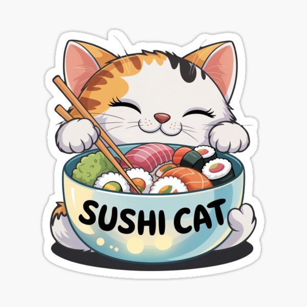 Item preview, Sushi Cat Mom designed and sold by DerNachtfuchs.