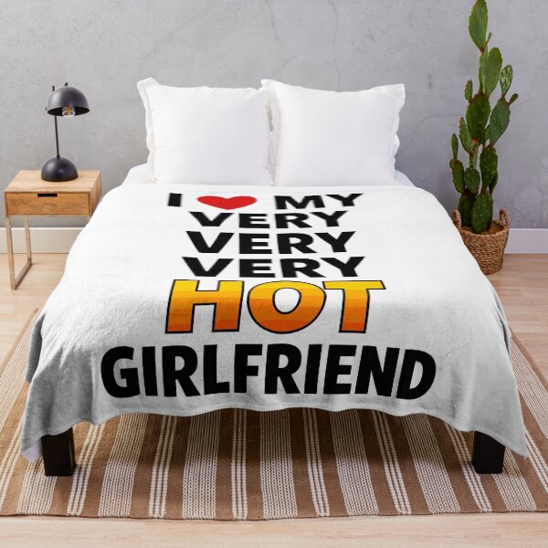 Item preview, I Love My Very Hot Girlfriend Saying designed and sold by Svenniibee.