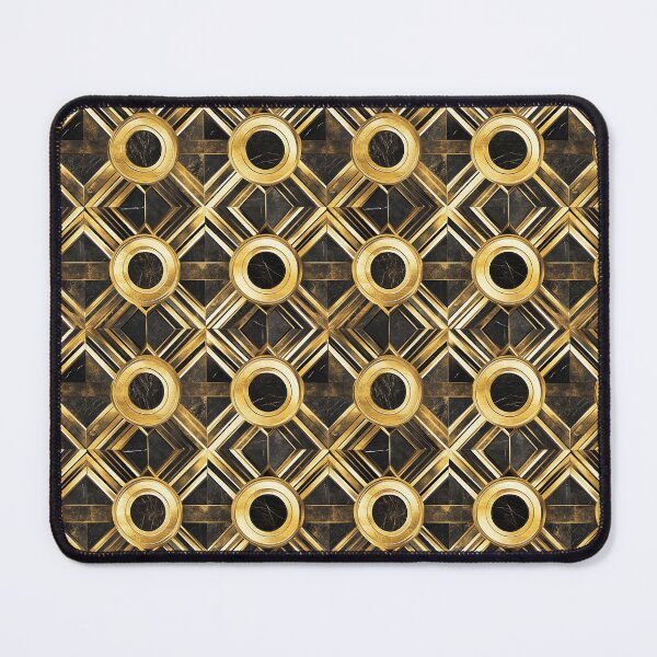 Item preview, Golden Geometry Symmetry Modern Elegance designed and sold by MidArtForge.