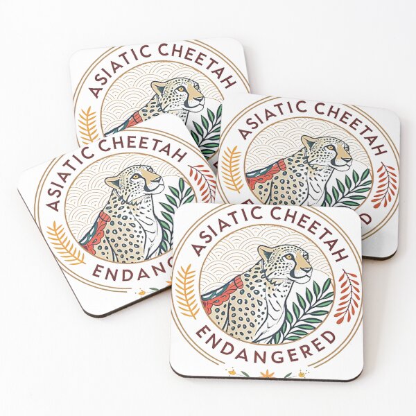 Item preview, Asiatic Cheetah - Endangered designed and sold by likbatonboot.