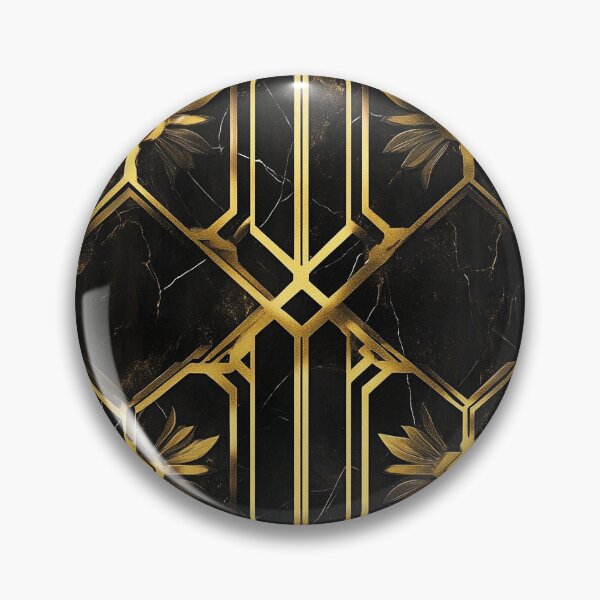 Item preview, Golden Geometry Symmetry Modern Elegance designed and sold by MidArtForge.