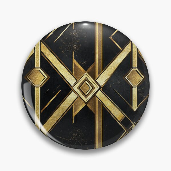 Item preview, Golden Geometry Symmetry Modern Elegance designed and sold by MidArtForge.