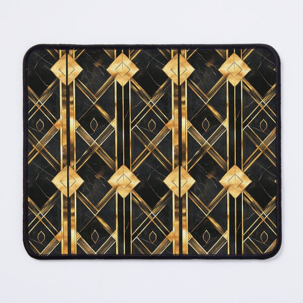 Item preview, Golden Geometry Symmetry Modern Elegance designed and sold by MidArtForge.