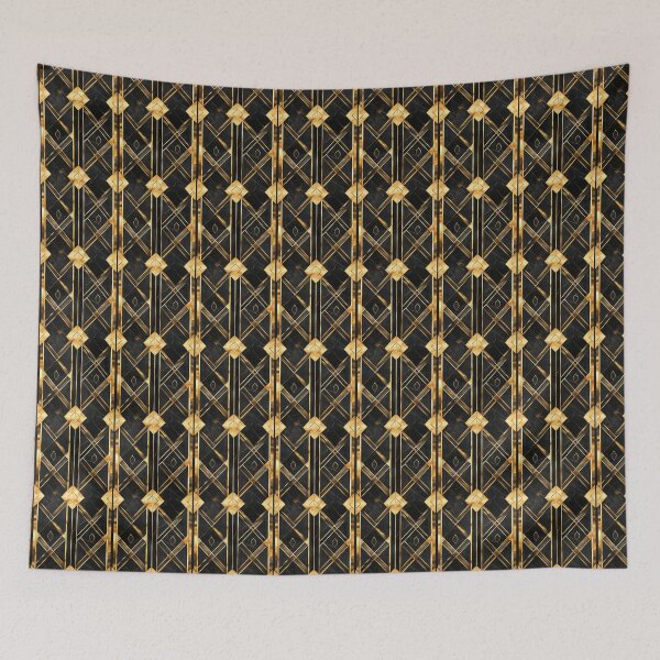 Item preview, Golden Geometry Symmetry Modern Elegance designed and sold by MidArtForge.