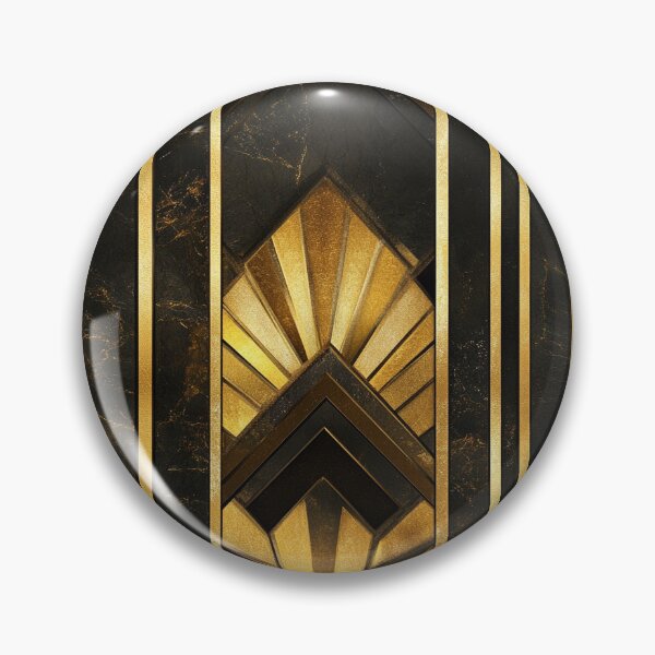 Item preview, Golden Geometry Symmetry Modern Elegance designed and sold by MidArtForge.
