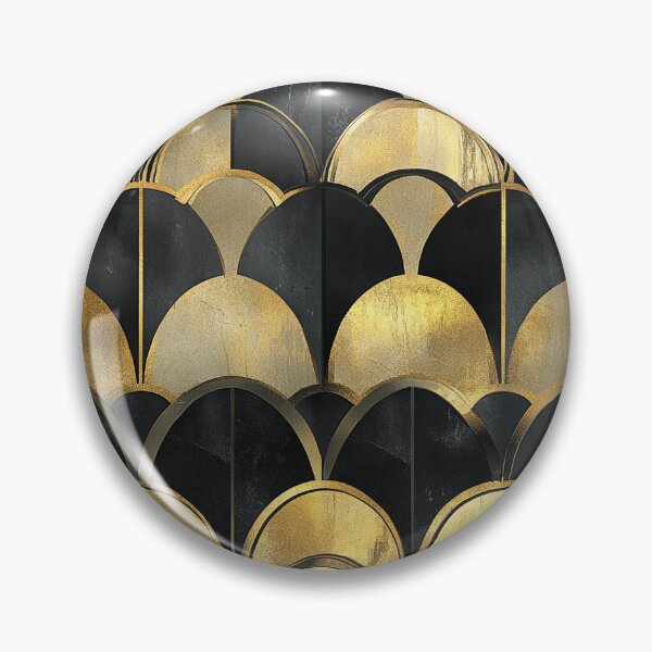 Item preview, Golden Geometry Symmetry Modern Elegance designed and sold by MidArtForge.