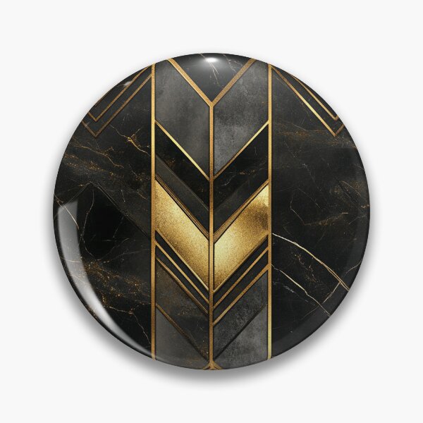 Item preview, Golden Geometry Symmetry Modern Elegance designed and sold by MidArtForge.
