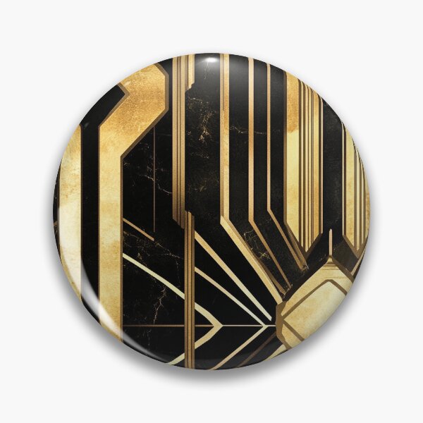 Item preview, Golden Geometry Symmetry Modern Elegance designed and sold by MidArtForge.