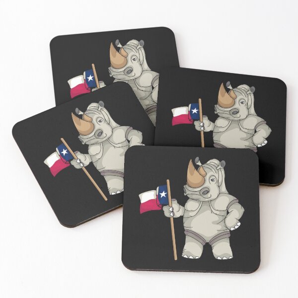 Item preview, Texas Lover Kids Rhinoceros Lover Gift Texas Flag designed and sold by DSWShirts.