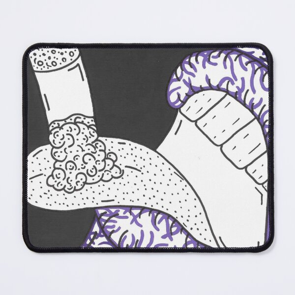 Item preview, Cig Series, Pop Art, Smoking Lips designed and sold by MFAH-Studio.