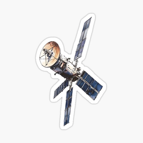 Item preview, Orbiting Satellite Space designed and sold by bapupa.