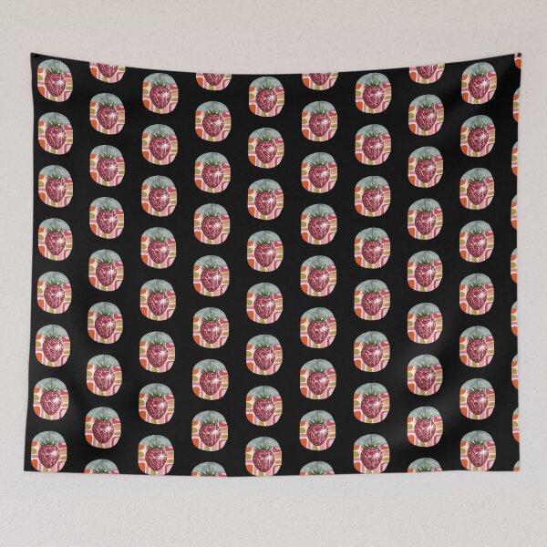 Item preview, Discoball Strawberry retro designed and sold by KaroPrints.