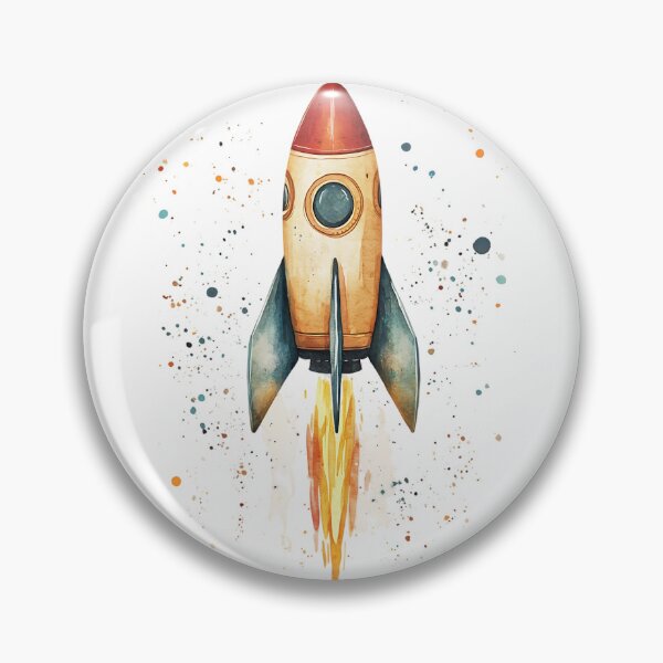 Item preview, Space Rocket Vintage Explorer designed and sold by bapupa.