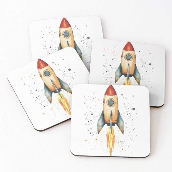 Item preview, Space Rocket Vintage Explorer designed and sold by bapupa.