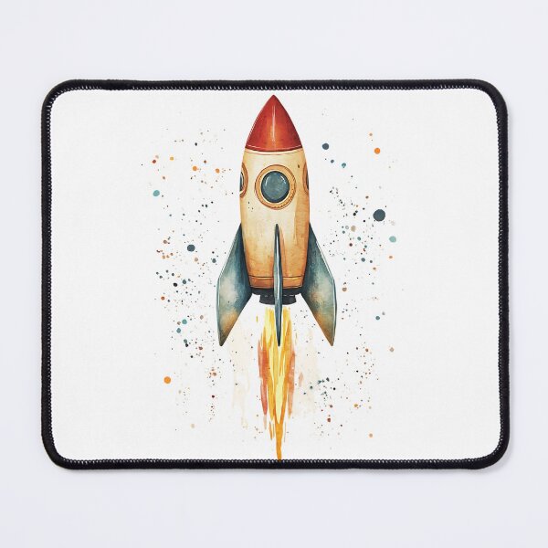 Item preview, Space Rocket Vintage Explorer designed and sold by bapupa.