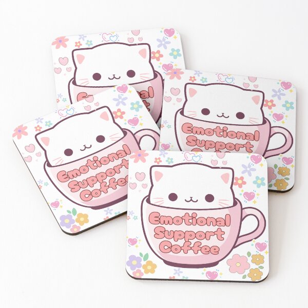 Item preview, Emotional Support Coffee designed and sold by Jenni Tee.