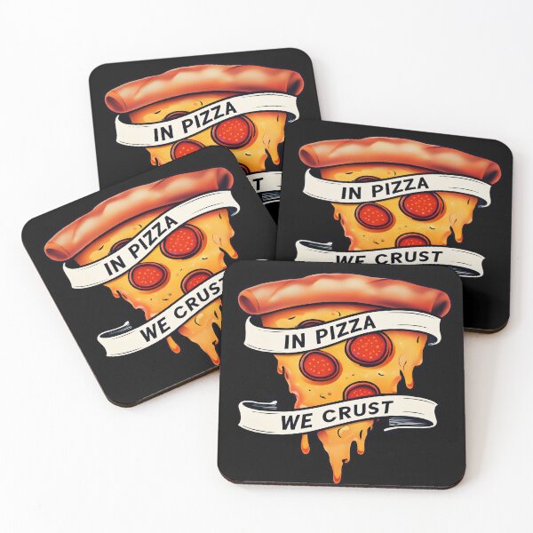 Item preview, In Pizza We Crust designed and sold by AlphaTeez.