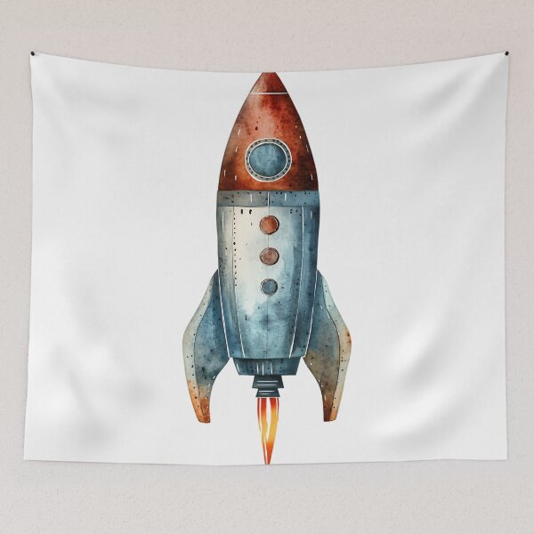 Item preview, Space Rocket Antique Flight designed and sold by bapupa.