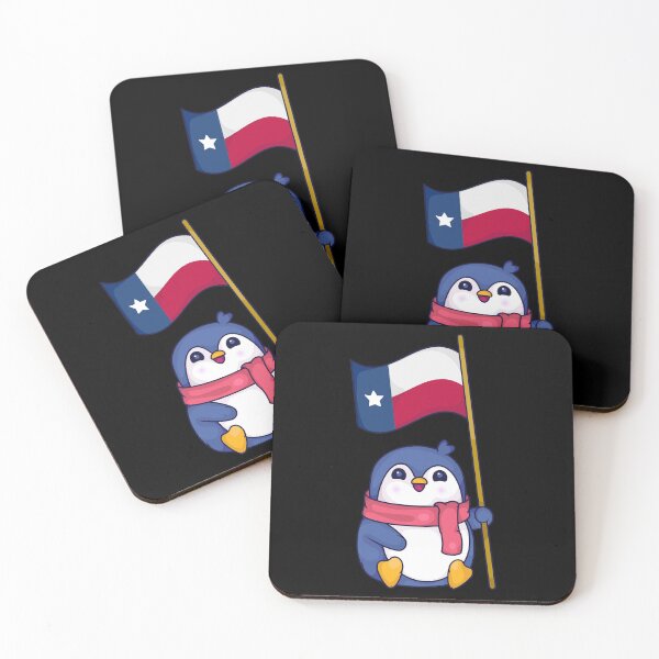 Item preview, Texas Lover Kids Penguin Lover Gift Texas Flag designed and sold by DSWShirts.