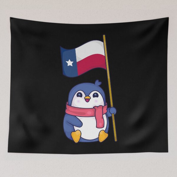 Item preview, Texas Lover Kids Penguin Lover Gift Texas Flag designed and sold by DSWShirts.