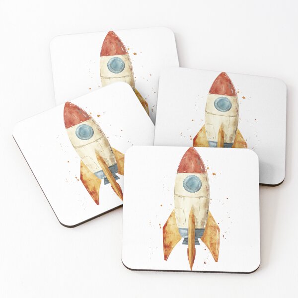 Item preview, Classic Space Rocket Launch designed and sold by bapupa.