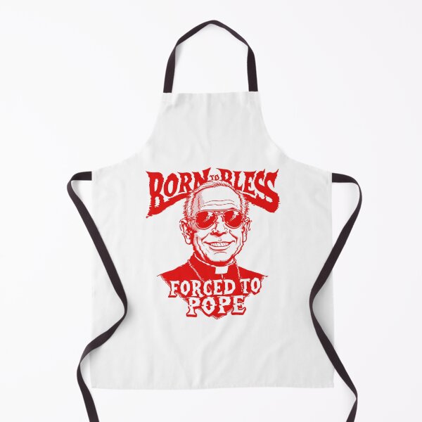 Item preview, Born to Bless – Forced to Pope | Funny Priest Parody with Aviators & Sneakers designed and sold by VibeVault12.