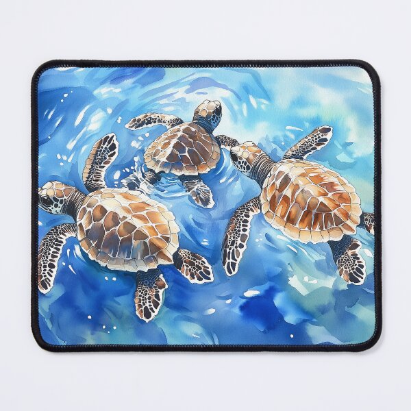 Item preview, Baby Sea Turtles in the Water designed and sold by laurashawart.
