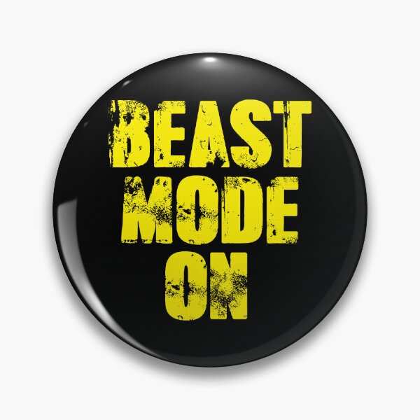 Item preview, Beast Mode On | Motivational Gym Quote designed and sold by typoinspired.